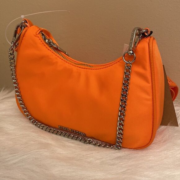 NWT Steve Madden Crossbody Bag w/ Airpod Pouch - Orange - Picture 11 of 17